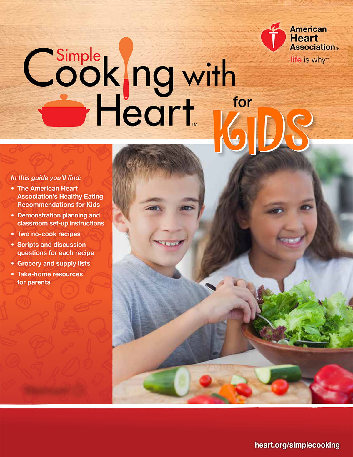 Simple Cooking with Heart Kids Cover