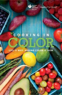 Portada del libro de cocina Cooking in Color