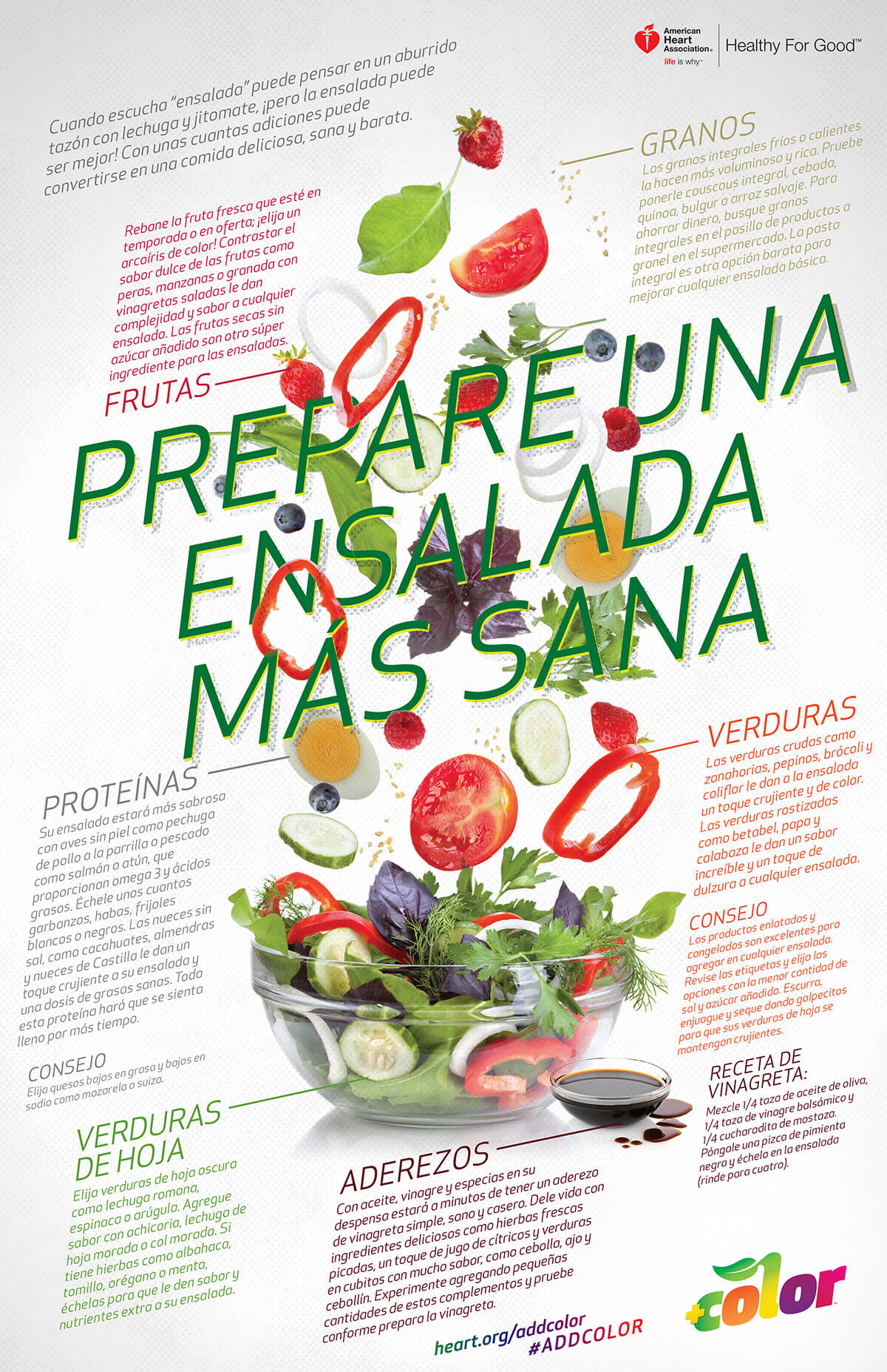 Prepare una ensalada más sana