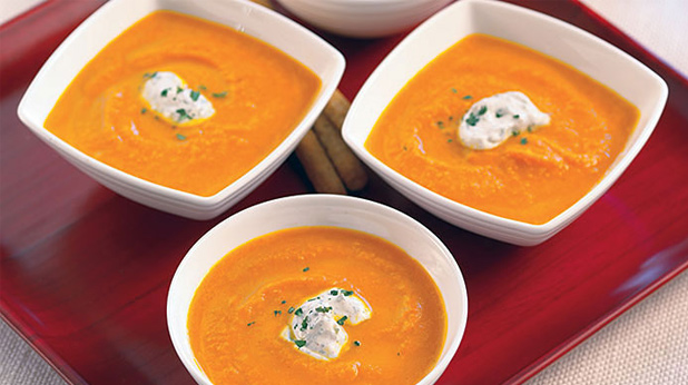 Carrot Soup with Coriander