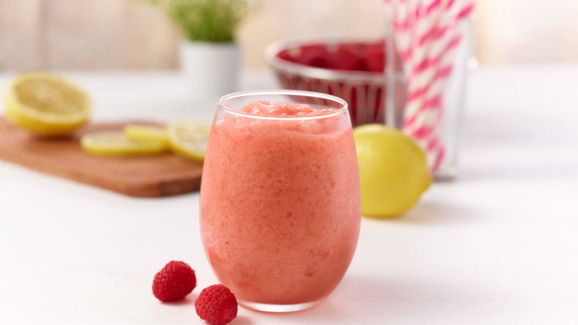 Raspberry-Lemonade-Slushie Drink