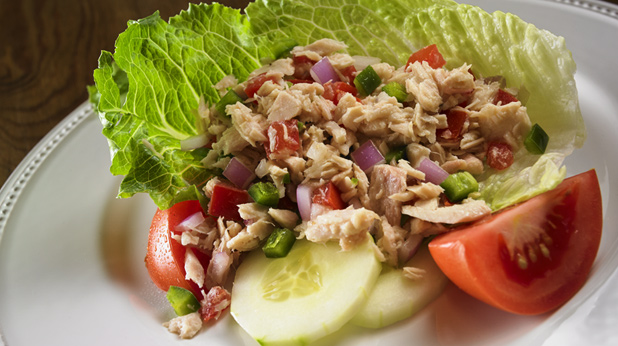 Tuna Salad with Pico de Gallo