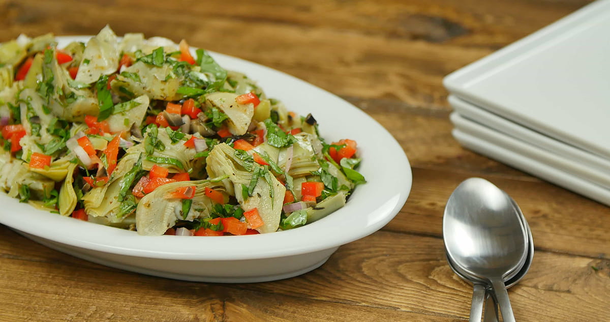 Chunky Artichokey Salad