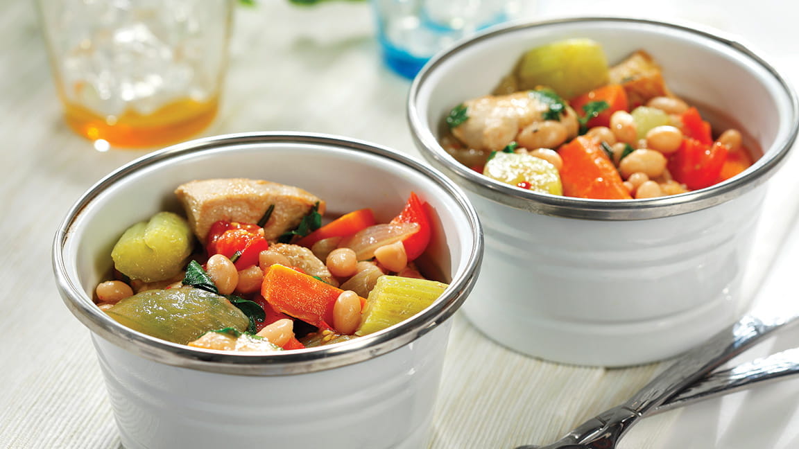 Chunky Chicken, Vegetable and Rosemary Stew