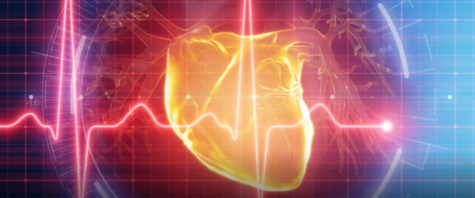 abstract image of heart