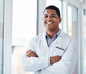 Young medical professional