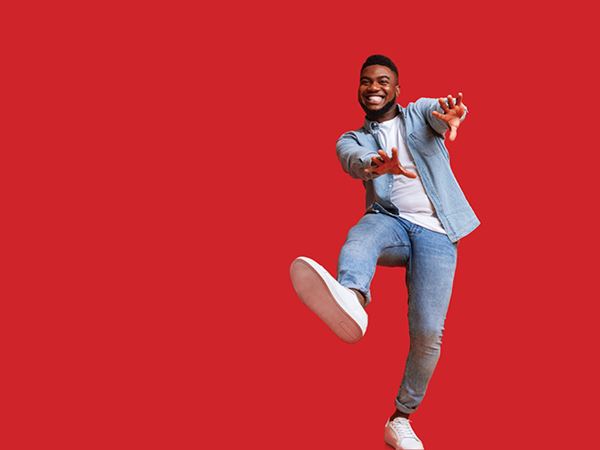 happy man dancing happy man dancing