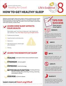 View the How to get healthy sleep fact sheet PDF