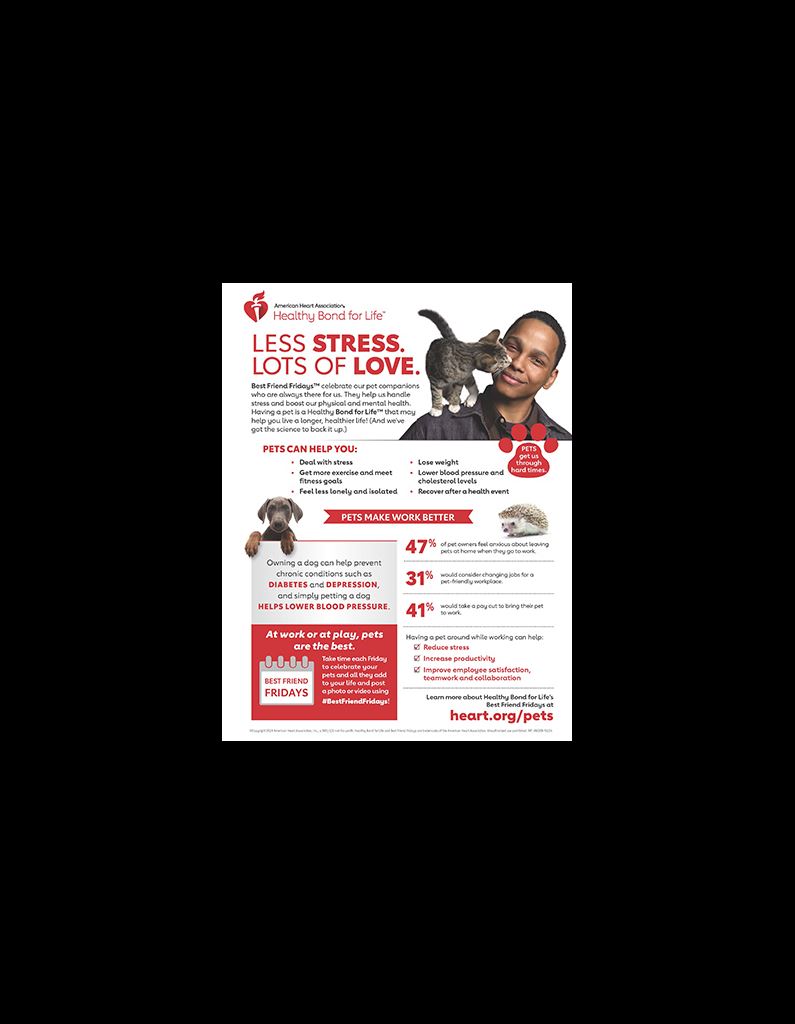 Best Friend Fridays Infographic | American Stroke Association