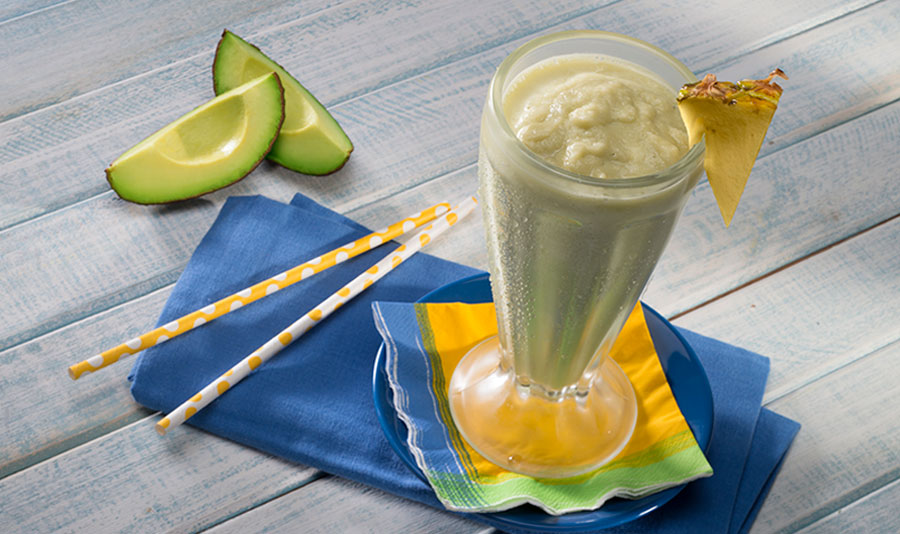 Avocados From Mexico Avocado  Pineapple Smoothie Heart-Check certified recipe