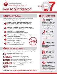 Life s Simple 7 Quit Smoking Infographic American Stroke Association