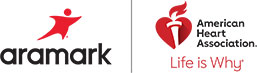 AHA Aramark dual logo