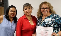 Estela Perry, Gabriela Meneses, Adela Corona
