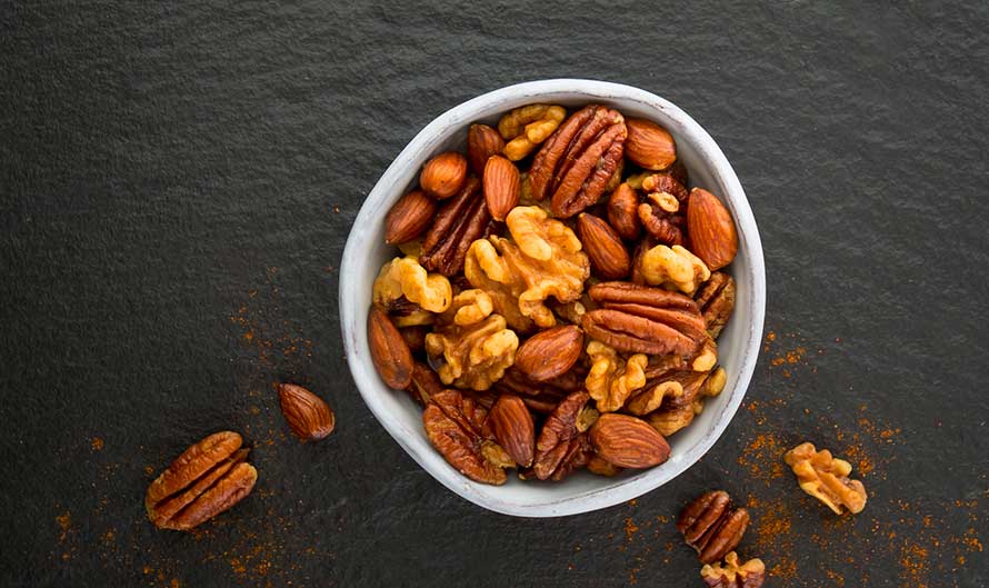 Sweet fiery roasted nuts recipe