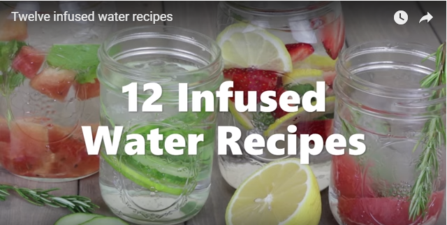 12 infused water recipes
