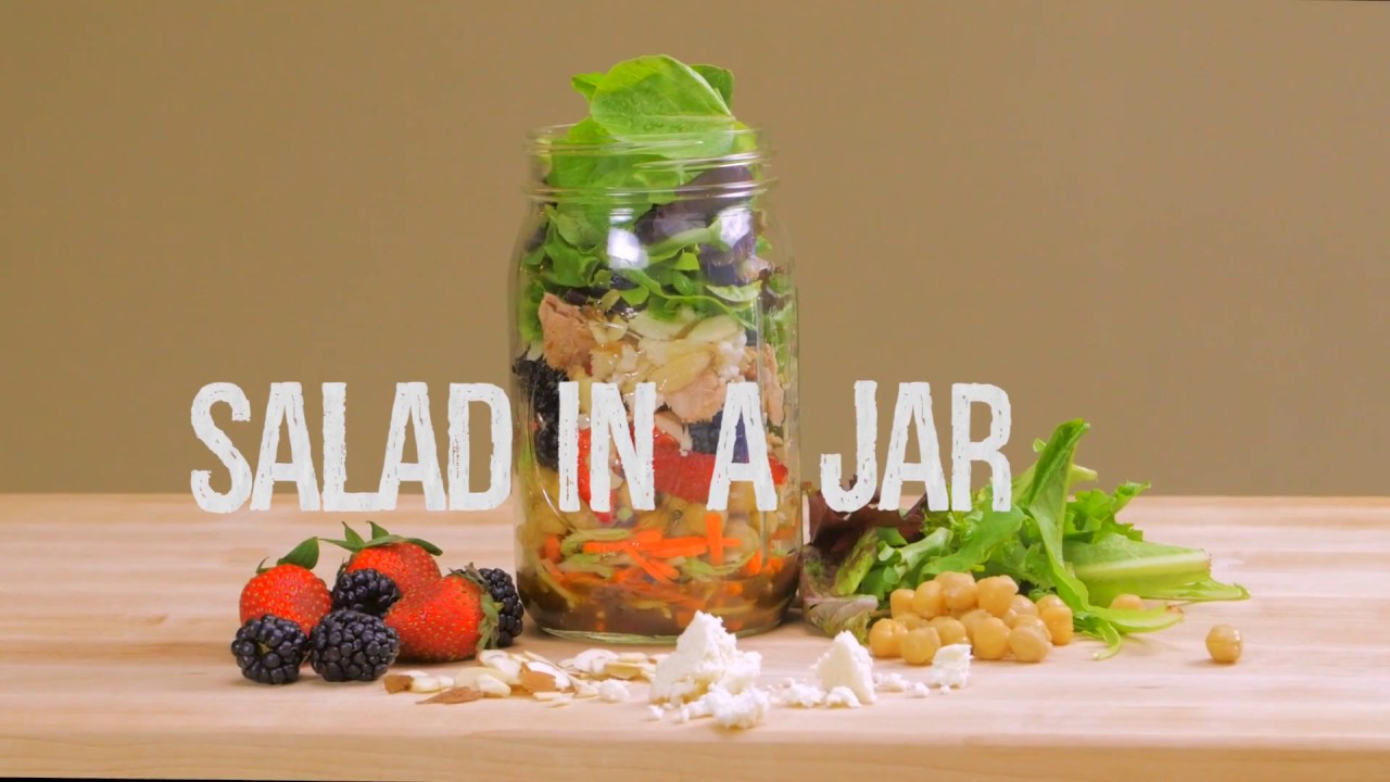Captura de pantalla del video Mason Jar Salad