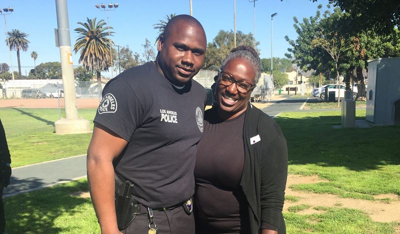 Ellen Pace and Marcus Whitehead