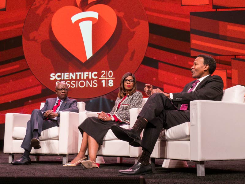 Health equities panel of African-American doctors at Scientific Sessions 2018