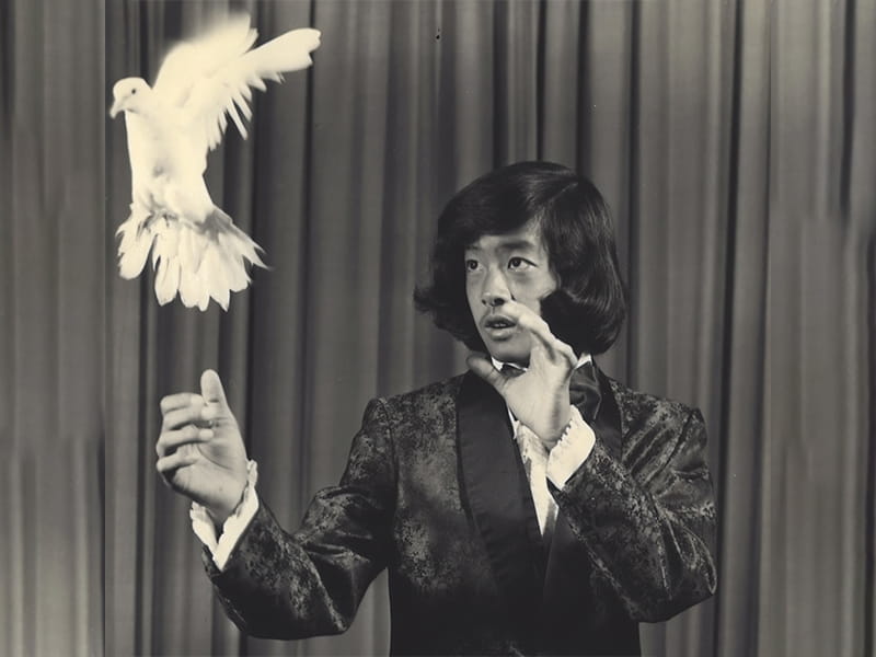 Before medicine, Dr. Alson Inaba had a successful magic act. He won the American Heart Association's first Innovator at Heart award in 2019.