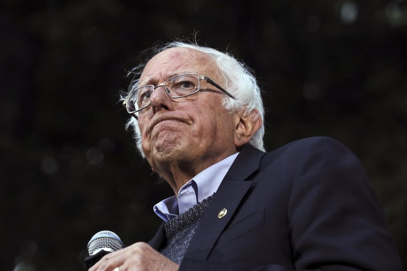 The campaign of Democratic presidential candidate Sen. Bernie Sanders, I-Vt., said Wednesday that Sanders had a heart procedure for a blocked artery. (AP Photo/Cheryl Senter)