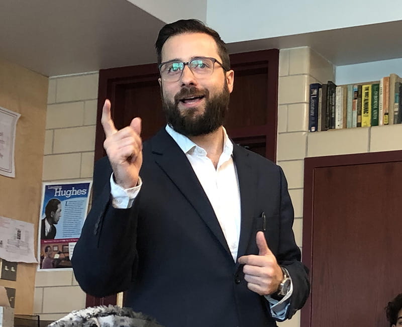 Chris Dier was entering his senior year of high school when Hurricane Katrina uprooted his family from Louisiana. He’s now a teacher in his hometown. (Photo courtesy of Chris Dier)