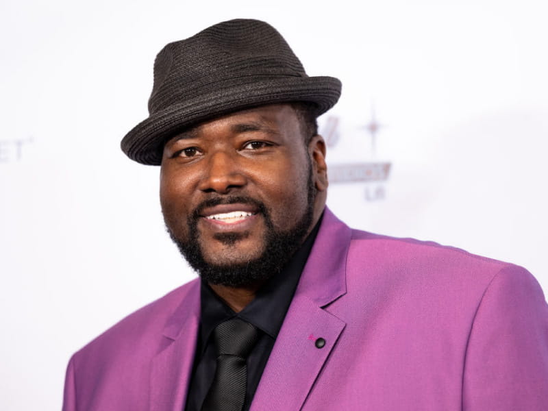 Actor Quinton Aaron attends an awards ceremony in Los Angeles on June 18, 2022. (Amanda Edwards/Getty Images Entertainment)