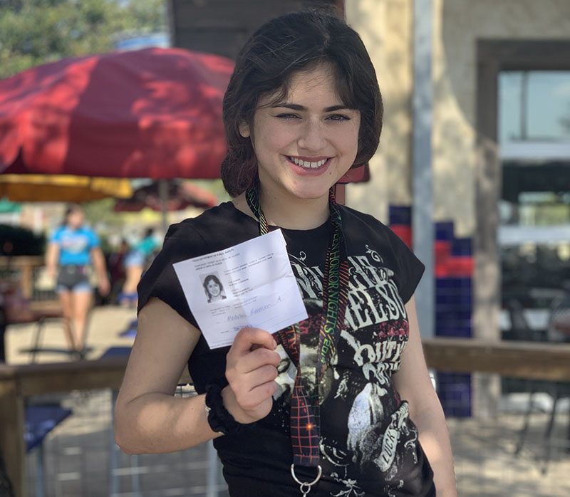 Maddie Ramon graduated from high school and received her driver's license. (Photo courtesy of the Ramon family)