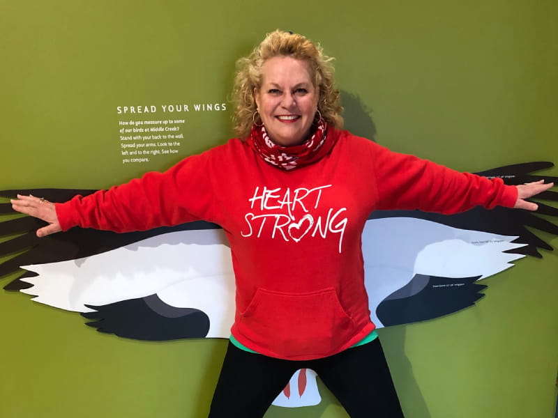 Bev Pohlit, a heart attack survivor, has dedicated herself to raising awareness for the top killer of women. (Photo courtesy of Bev Pohlit)