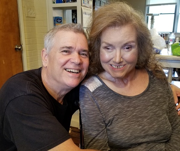Steve Andersen with his wife Liz, a stroke survivor. (Photo courtesy of Andrea Jones)