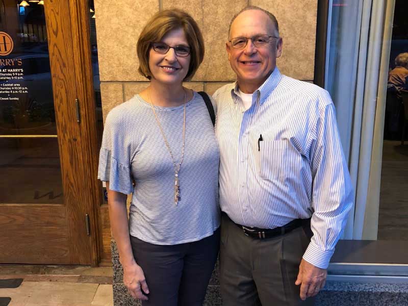 Dona Koster and her husband, Tom. (Photo courtesy of Dona Koster)