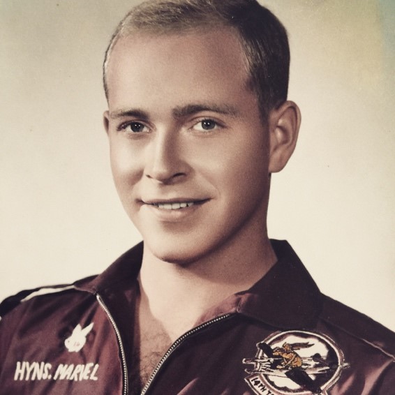 Hyns Marvel, U.S. Air Force photo, 1967. (Photo courtesy of Francoise Marvel)