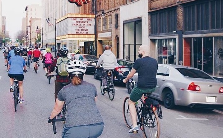 The Bham Trample, Redemptive Cycle's cycling event in Birmingham, Alabama.