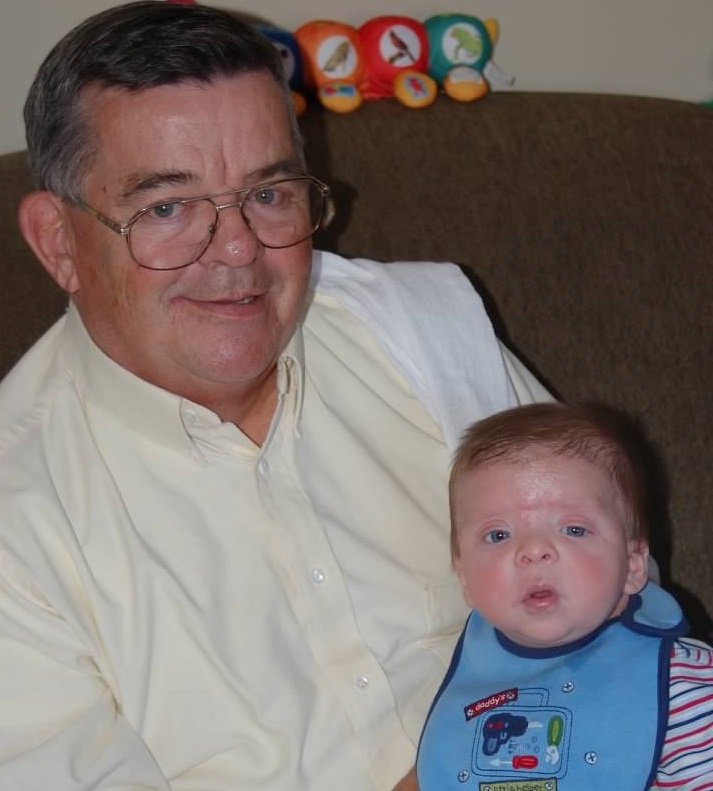 Robby Pechillo (right) and grandfather Bob Newton in 2006. Both had open heart  surgery  the  next  year. (Photo courtesy of Leigh Pechillo)