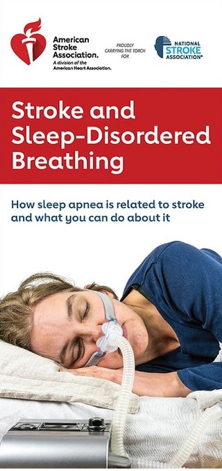 stroke and sleep disordered breathing brochure image