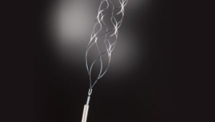 Mechanical device used to remove clot