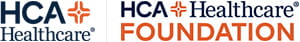 HCA Healthcare and HCA Healthcare Foundation logo lock-up