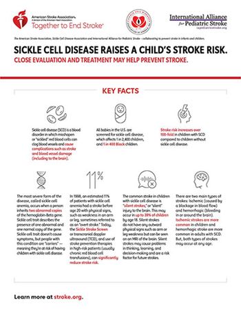 Sickle Cell Disease and Stroke | American Stroke Association