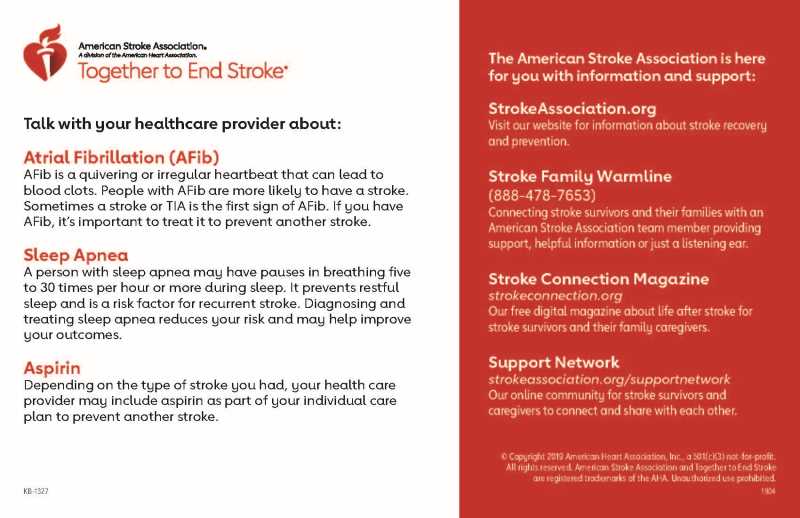 Taking steps to prevent stroke page 2