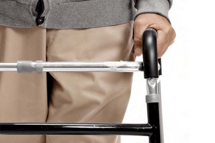 Man with a walker