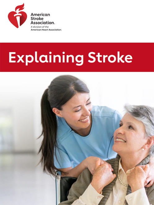 explaining stroke booklet cover