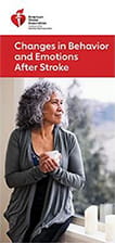 "Changes in Behavior and Emotions After Stroke" brochure cover thumbnail