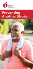 "Preventing Another Stroke" brochure cover thumbnail