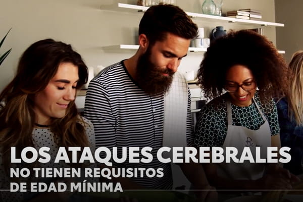 Captura de pantalla del video Tratar un ataque o derrame cerebral