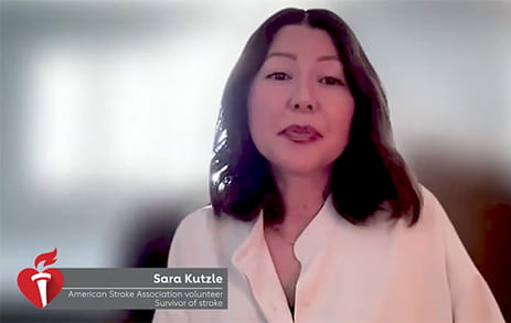 Video frame from Sara Kutzle's Recovery Story