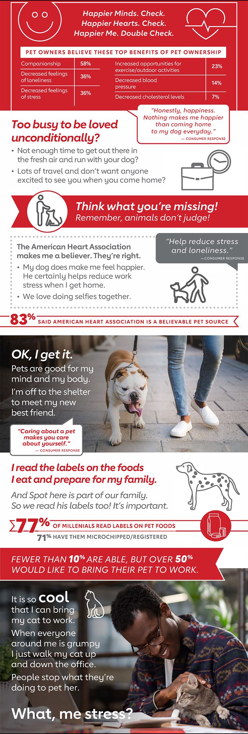 Happy Minds Healthy Hearts Infographic