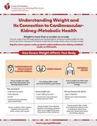 Weight and CKM Health Connection fact sheet