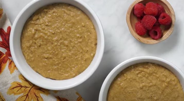 Pumpkin Pie Oatmeal 