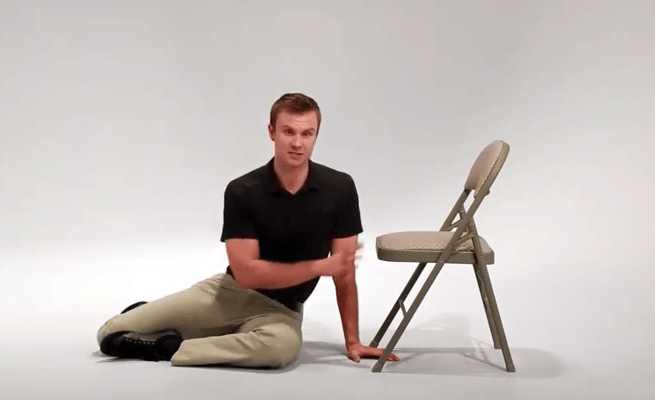 getting up from a fall demo