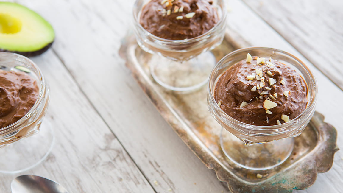Avocado chocolate pudding recipe