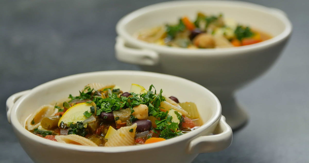 Slow Cooker Minestrone Soup